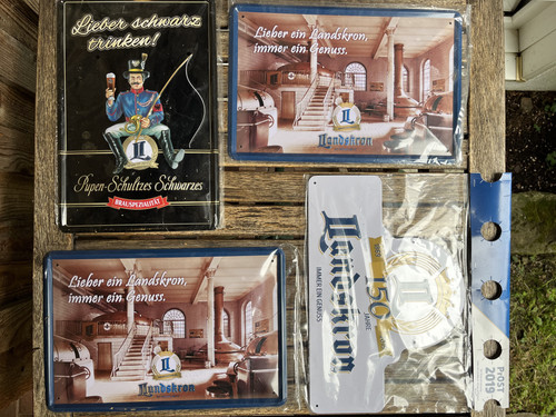 Landskron blechschilder - landskron,