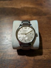 Burberry The Classic BU 10004 Armbanduhr Edelstahl Metallband Quarz / Läuft 