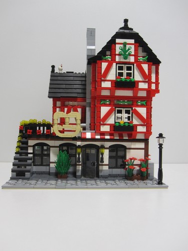 Lego custom modular building - modular,