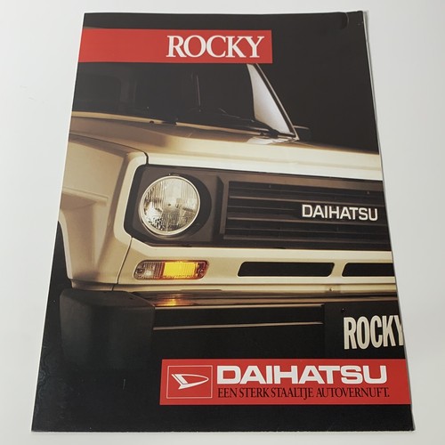 Daihatsu rocky poster - daihatsu,