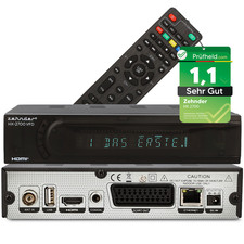 HX 2700 VFD HYBRID DVBC Kabel-Receiver & DVBT2 Receiver mit Aufnahmefunktion