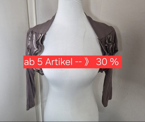 Bolero damen altrosa taupe - altrosa,