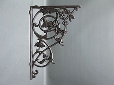 Regal Konsole Wandkonsole Regalträger Haken Gusseisen  32 cm x 22 cm Winkel 