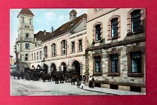AK CHEMNITZ 1908 Hauptfeuerwache Feuerwehr Typen    ( 134644
