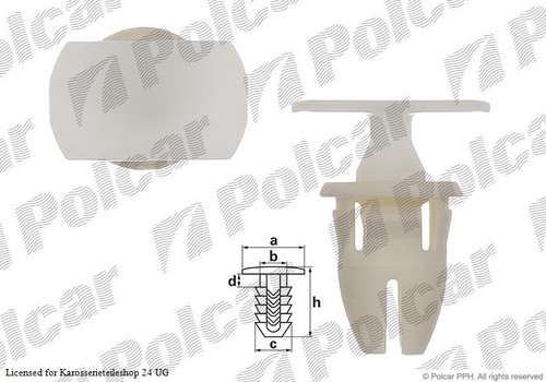 Zierleisten clips - clips,