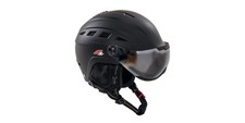 F2 Helm Wintersport Skihelm Snowboard »Helmet Worldcup Team« schwarz mit Visier