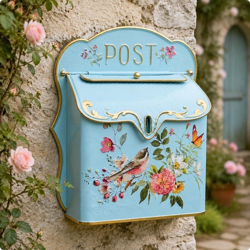 Vintage briefkasten aus - vintage,