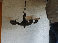 5 arm bronze Jugendstil