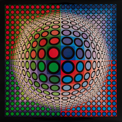 Victor vasarely vega pal - pal, b