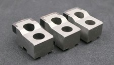 RÖHM Spannbackensatz mit 3 Spannbacken ID 1120416 mit Einsatz 1129666 unbenutzt