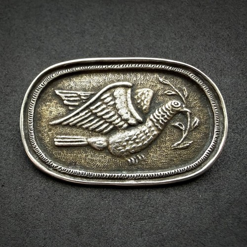 Antike silber brosche friedens - antike,
