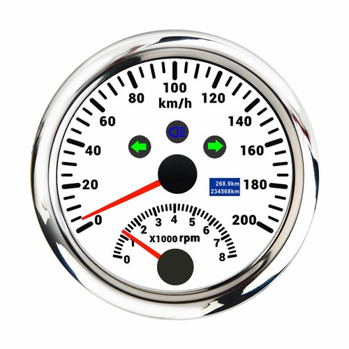 85mm gps tacho - tacho, 0-200