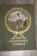 Sammelbilderalbum, Zigarettenbilderalbum Auf Deutscher Scholle