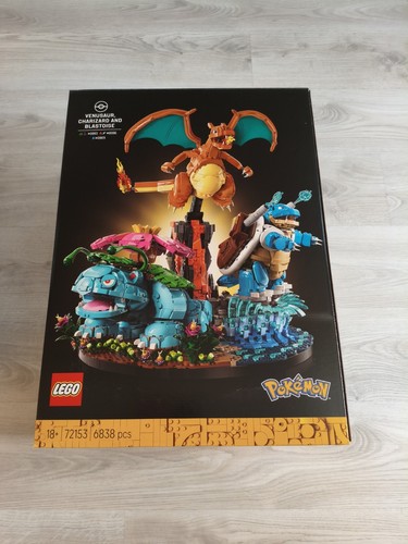 Lego 72153 bisaflor glurak - lego, bisaflor,