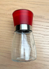 Gewürz-/Salzmühle  -  Keramik-Mahlwerk - rot