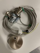 CASABLANCA  HÄNGELAMPE PENDEL PENDELLEUCHTE B81N  NICKEL MATT  E27 komplett Set