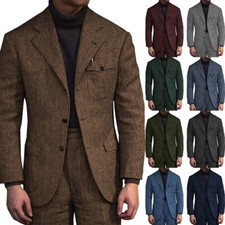 Herrenanzug Tweed Fischgräte