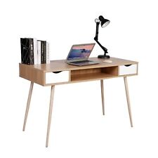 Schreibtisch Computertisch Arbeitstisch Bürotisch PC Tisch Holz Stahl gst19hei