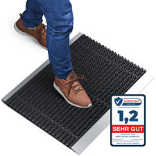 Fußmatte Aluminium mit