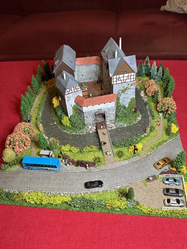 Traumhaftes burg diorama - traumhaftes, "burg"-diorama