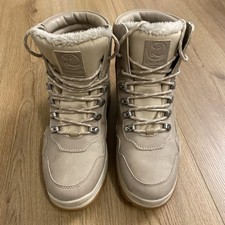 Winterstiefel Damen Beige