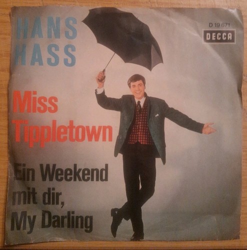 Vinyl single hans hass - hass,
