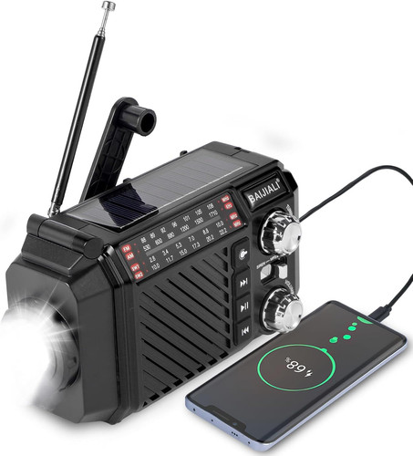 Kurbelradio notfallradio mit - kurbelradio,