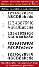 Hausnummer Zahl oder Buchstabe