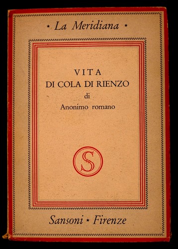 Vita cola rienzo - vita,
