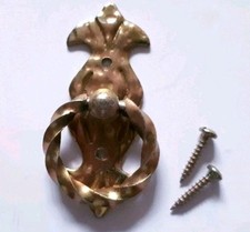 W# 1x Möbelbeschlag Messing , Schrank Schublade Tür Griff , 68 x 15 cm,