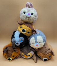 Disney Tsum Tsum Bambi Klopfer Blume Reh Hirsch Plüsch Plush  Set