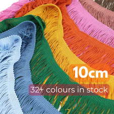 Kettenschnitt Fransen Acetat x1m - 9540-10cm - in 38 Varianten erhältlich