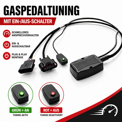 Pedalbox mit schalter für - schalter,