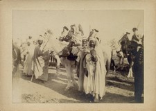 Photo around 1900, Bedouins