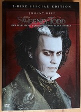 Sweeney Todd 2 DVDs Johnny