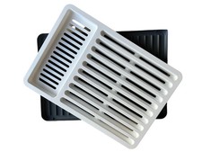 Abtropfgitter m. Schale