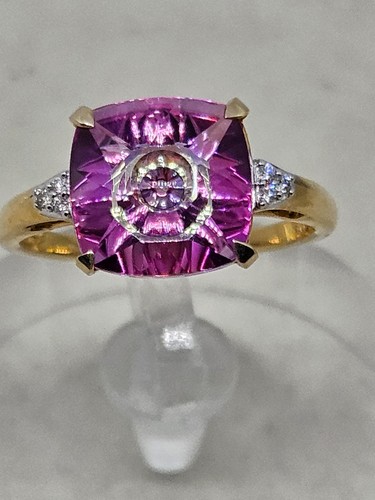 Ring karat gold lehrer - ring, 9
