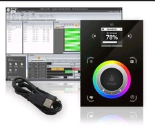 Nicolaudie Sunlite STICK-DE3+ DMX Controller NEU OVP Glas Weiss 