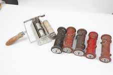 Rollgerät Tankroller 15cm - zweifarbig für Ringwalzen - inkl. 5 Muster - (2839)