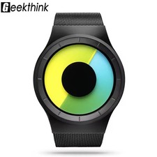 GEEKTHINK Quarzuhr ohne Zeiger