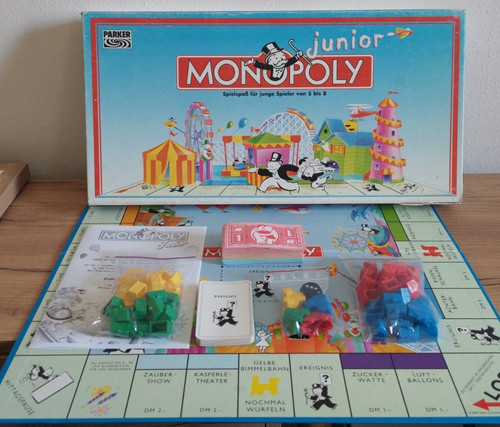 Monopoly junior parker 1992 - junior, v.