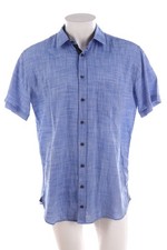 JIM SPENCER Kurzarm-Hemd L blau