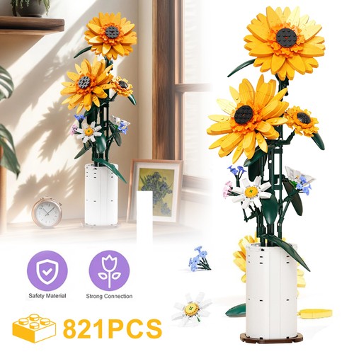 821pcs sonnenblumen - 821pcs,