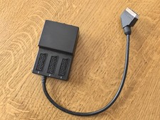 3-fach SCART Verteiler Audio Video 1 Stecker 3 Buchsen Kupplung mit 40 cm Kabel