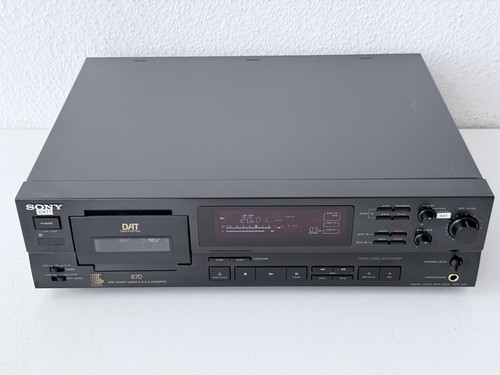 Sony dtc 670 - dat, recorder