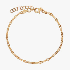 Vergoldetes Silberarmband 925