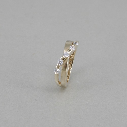 Ring 333 gelbgold mit - gelbgold,