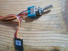 Ausbauschalter Graupner 2 Kanal Schaltmodul kurz  2 - stufig Schalter 5 polig