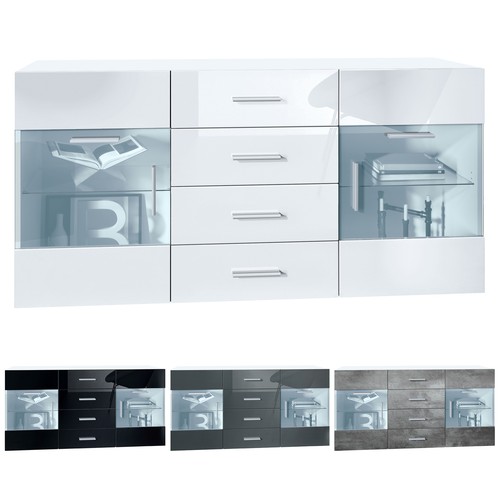 Sideboard kommode vitrine - kommode,
