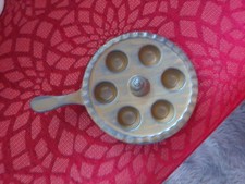 WIE neu 4 Schneckenpfännchen Schneckenpfanne Schneckentopf